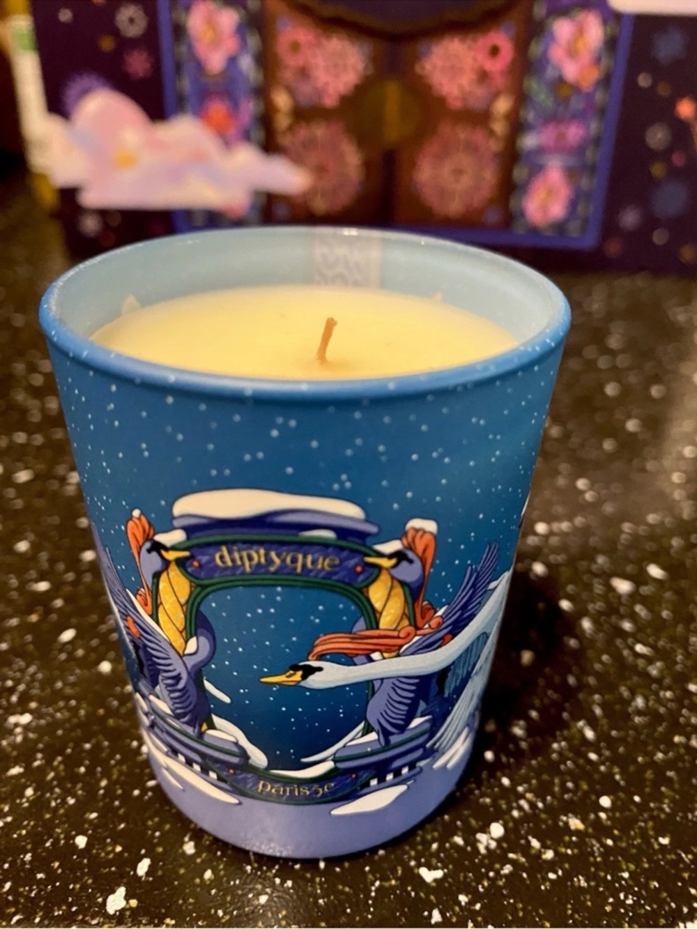 Diptyque Plume d’Ambrée Amber Feather 70g Limited Edition Holiday Festive Candle